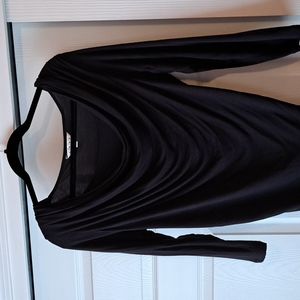 Cabi Large Black Shimmy Tunic